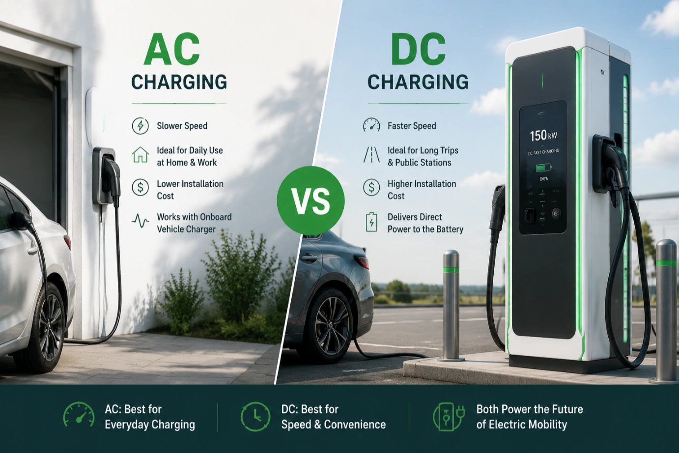 AC vs DC Charging
