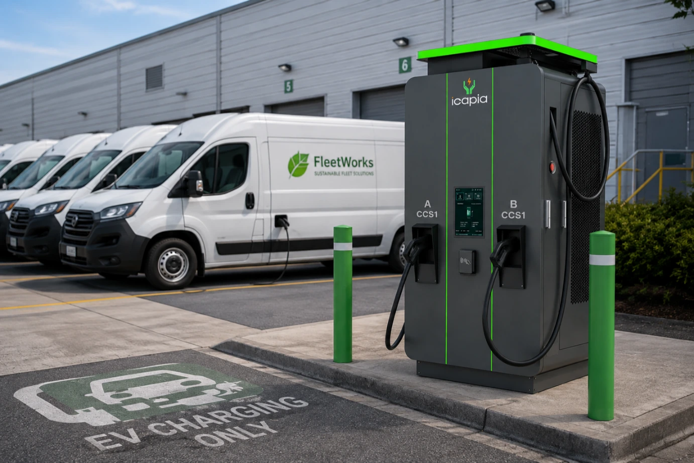 Fleet EV Charging Installation