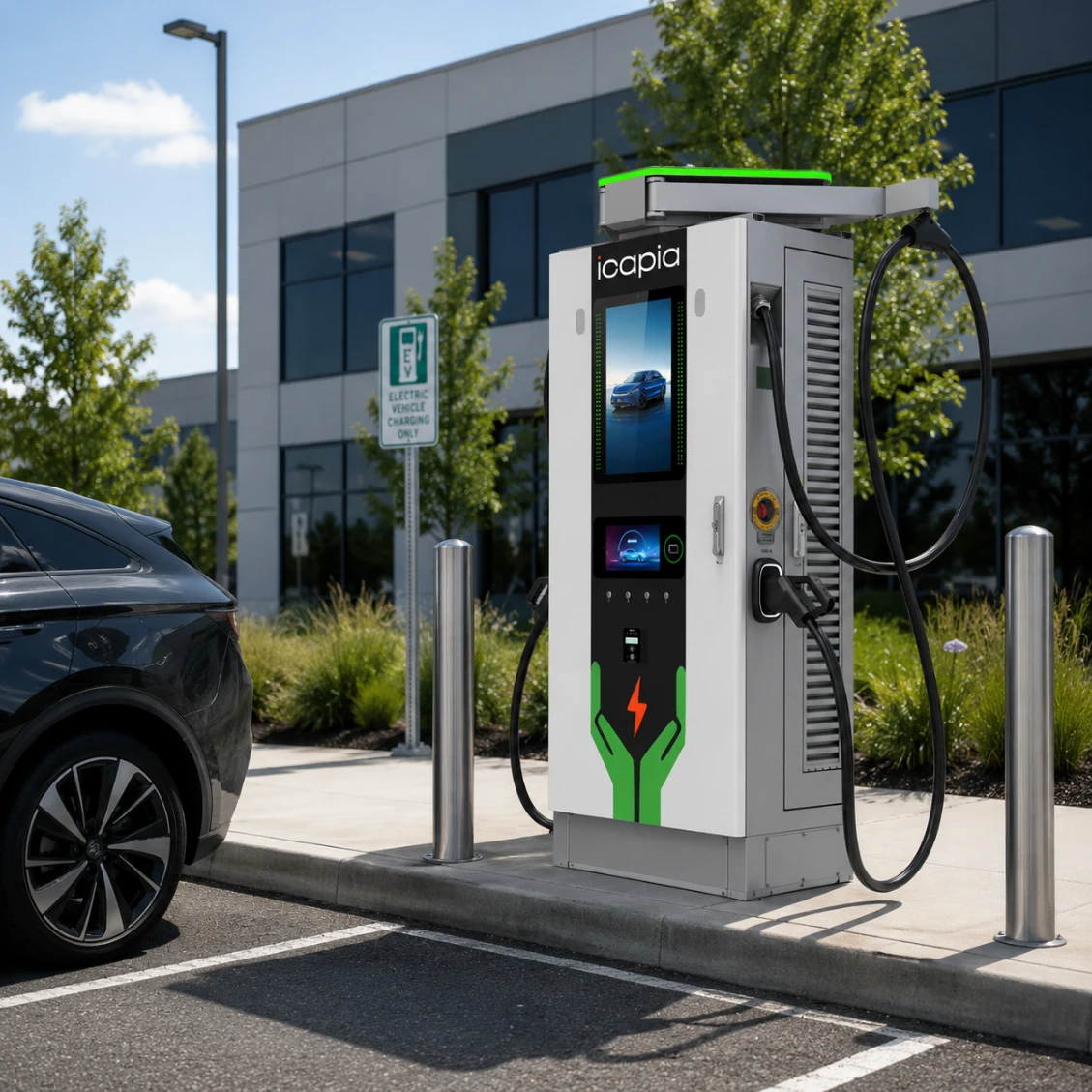 ICAPIA EV Charging stations Integrations