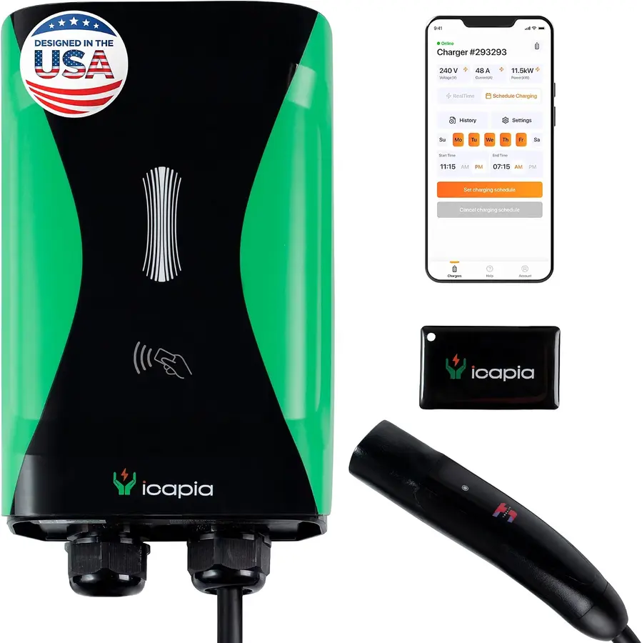 ICAPIA Sapphire Pro home EV charger
